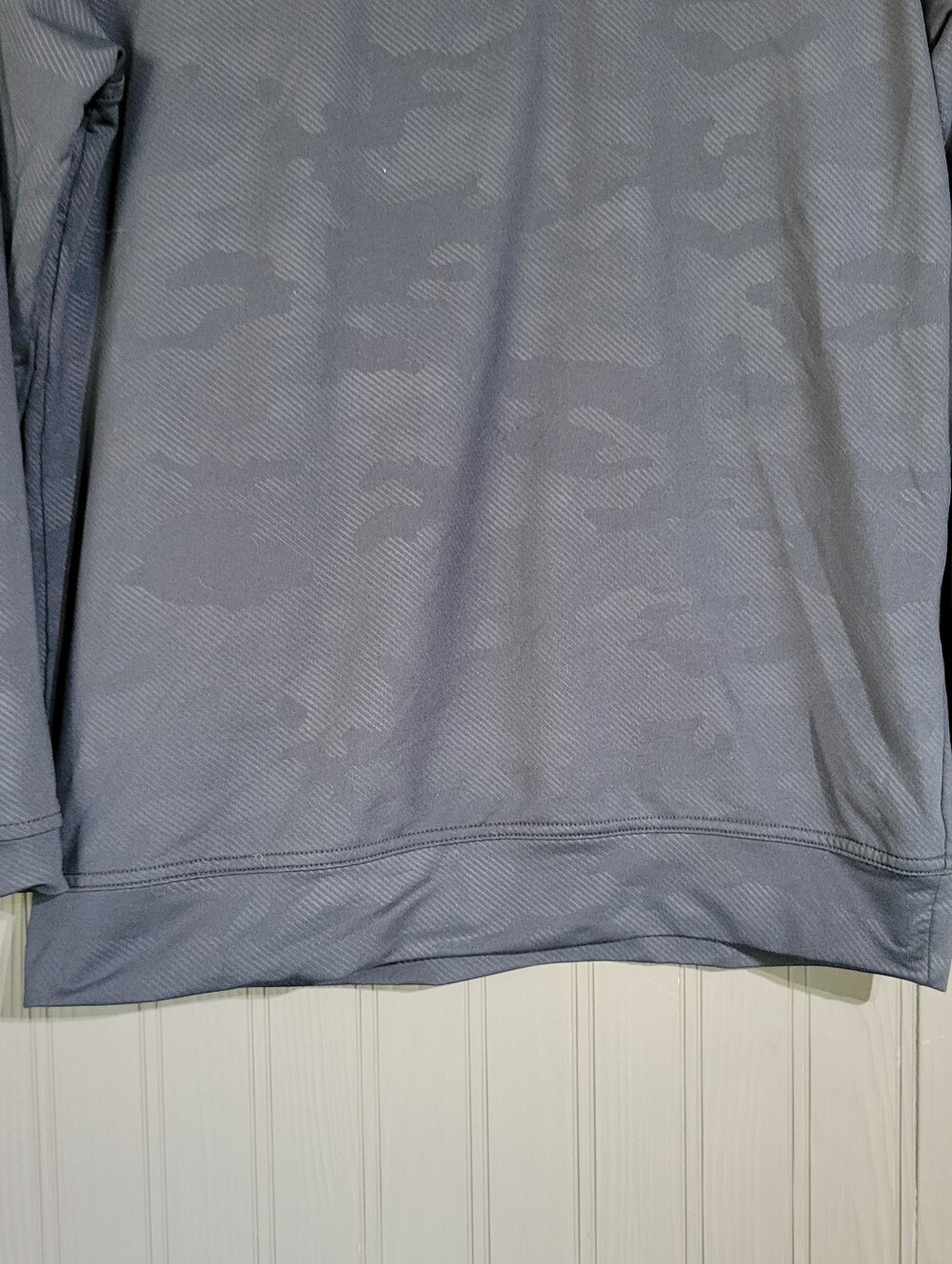 Peter Millar Performance Quarter Zip Sweatshirt Camo Black Youth Boys Large - Picture 4 of 8